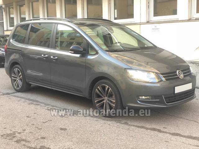 Аренда авто Volkswagen Sharan 4motion в Чехии